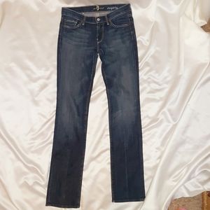 7 for all Mankind Straight Leg Jeans 27